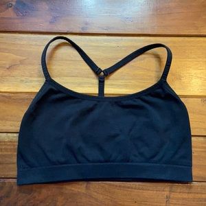 Victoria’s Secret Victoria Sport Black Sports Bra Low Impact Medium
